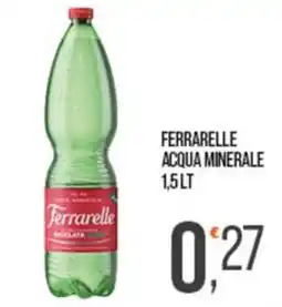 Cash pro Ferrarelle acqua minerale offerta