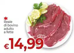 Supermercati Nonna Isa Reale di bovino adulto offerta