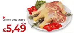 Supermercati Nonna Isa Cosce di pollo singole offerta