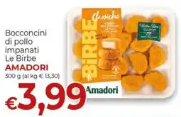Supermercati Nonna Isa Bocconcini di pollo impanati Le Birbe Amadori offerta