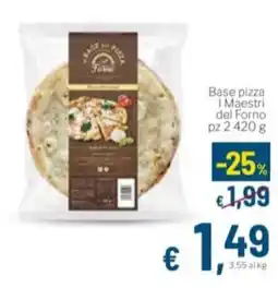 Aldel Discount Base pizza I Maestri del Forno offerta