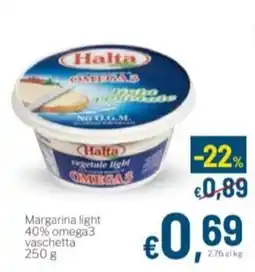 Aldel Discount Halta margarina light offerta