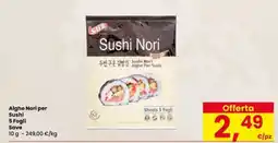 Eurospar Alghe Nori per Sushi Save offerta