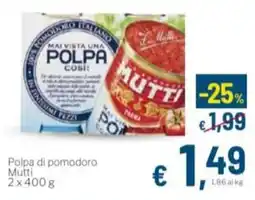 Aldel Discount Polpa di pomodoro Mutti offerta