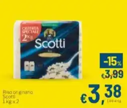 Aldel Discount Riso originario Scotti offerta