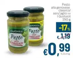 Aldel Discount Pesto alla genovese I Gustaioli offerta