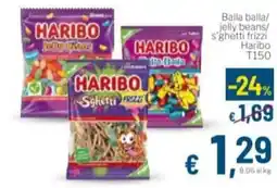 Aldel Discount Haribo s'ghetti frizzi offerta