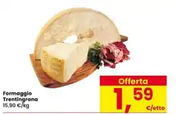 Eurospar Formaggio Trentingrana offerta