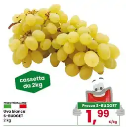 Eurospar Uva bianca S-BUDGET offerta