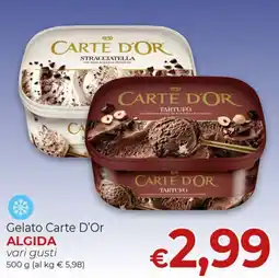 Supermercati Nonna Isa Gelato Carte D'Or offerta