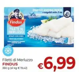 Supermercati Nonna Isa Filetti di Merluzzo Findus offerta