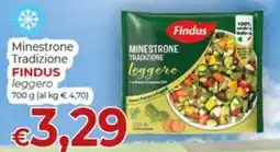 Supermercati Nonna Isa Minestrone Tradizione Findus leggero offerta