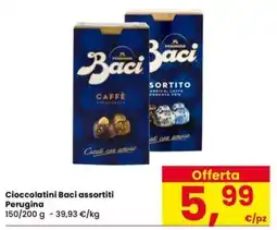Eurospar Cioccolatini Baci assortiti Perugina offerta