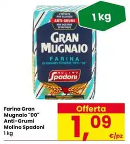 Eurospar Farina Gran Mugnaio "00" Anti-Grumi Molino Spadoni offerta