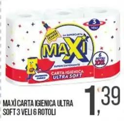 Cash pro Maxi carta igienica ultra soft offerta