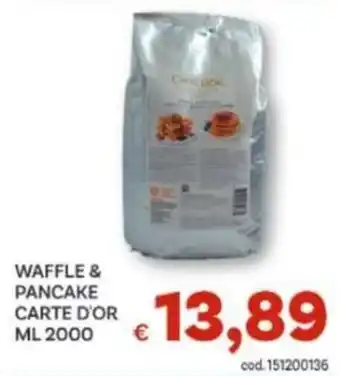 Waffle & Pancake Carte d'Or