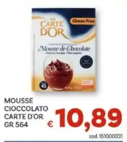 Vivo Supermercati Mousse cioccolato Carte d'Or offerta