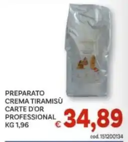 Vivo Supermercati Preparato crema tiramisù carte d'or professional offerta