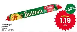 Eurospar Pasta sfoglia rotonda Buitoni offerta