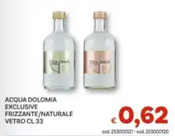 Vivo Supermercati Acqua Dolomia Exclusive offerta