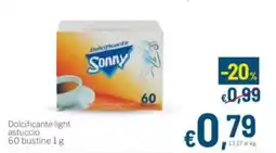 Aldel Discount Dolcificante light Sonny offerta