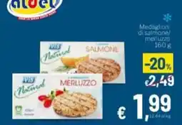 Aldel Discount VIS Natural Medaglioni di salmone/merluzzo offerta