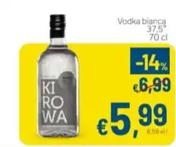 Aldel Discount Vodka bianca KIROWA offerta