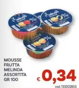 Vivo Supermercati Mousse frutta melinda assortita offerta