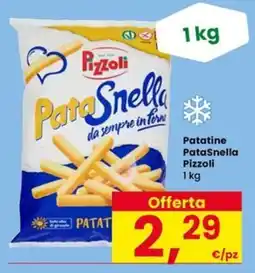 Eurospar Patatine PataSnella Pizzoli offerta