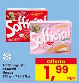 Eurospar Sofficini gusti assortiti Findus offerta