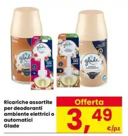 Eurospar Ricariche assortite per deodoranti ambiente elettrici o automatici Glade offerta