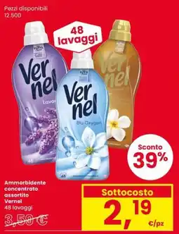 Eurospar Ammorbidente concentrato assortito Vernel offerta