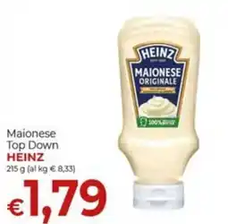 Supermercati Nonna Isa Maionese Top Down HEINZ offerta