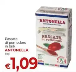 Supermercati Nonna Isa Passata di pomodoro Antonella offerta