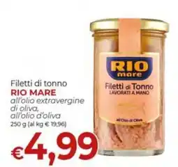 Supermercati Nonna Isa Filetti di tonno RIO MARE offerta