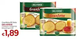 Supermercati Nonna Isa Granfetta DELVERDE offerta