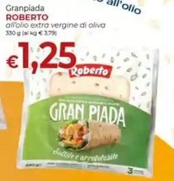 Supermercati Nonna Isa Granpiada Roberto all’olio extra vergine di oliva offerta