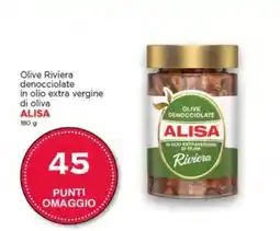 Supermercati Nonna Isa Olive Riviera denocciolate in olio extra vergine di oliva ALISA offerta