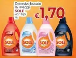 Supermercati Nonna Isa Detersivo bucato Sole offerta
