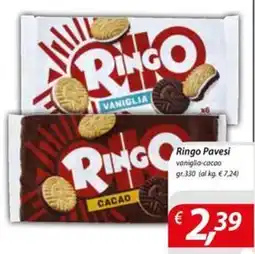 DiMeglio Ringo Pavesi vaniglia-cacao offerta