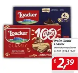 DiMeglio Wafer Classic Loacker offerta