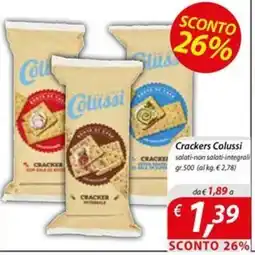 DiMeglio Crackers Colussi offerta