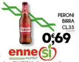 Enne Market Peroni birra offerta
