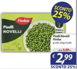 DiMeglio Piselli Novelli Findus offerta