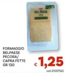 Vivo Supermercati Formaggio belpaese pecora capra fette offerta