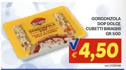 Vivo Supermercati Gorgonzola DOP cubetti Biraghi offerta