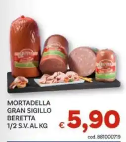Vivo Supermercati Mortadella gran sigillo Beretta offerta
