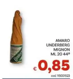 Vivo Supermercati Amaro Underberg Mignon offerta