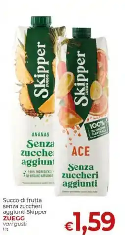 Supermercati Nonna Isa Succo di frutta senza zuccheri aggiunti Skipper offerta