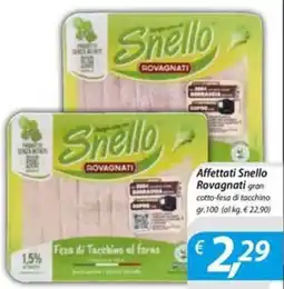 DiMeglio Affettati Snello Rovagnati offerta